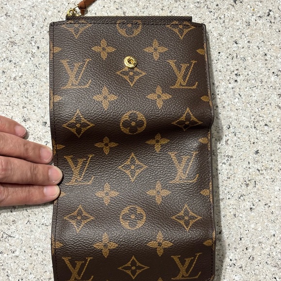 Louis Vuitton Dark Brown Monogram Wallet - Picture 2 of 4